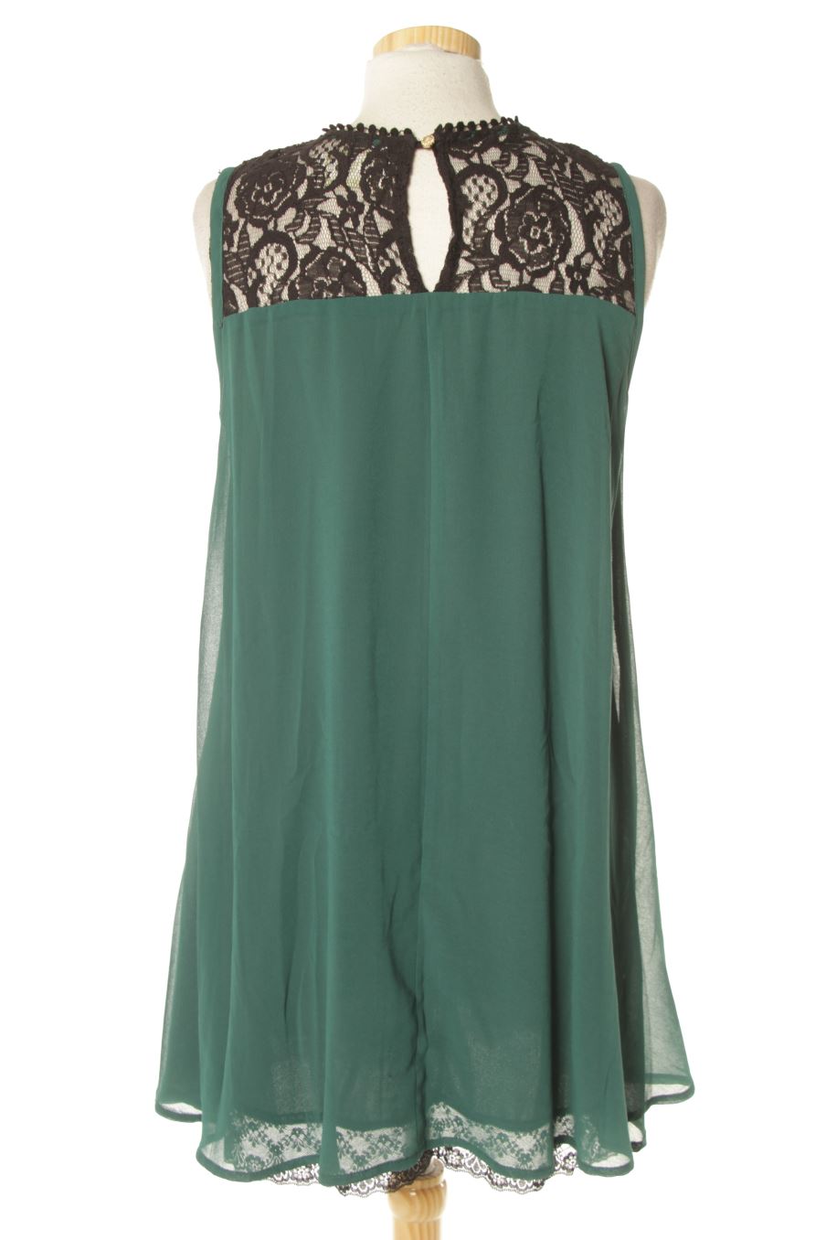 Top de maribel ruiz de la talla 42, de color verde