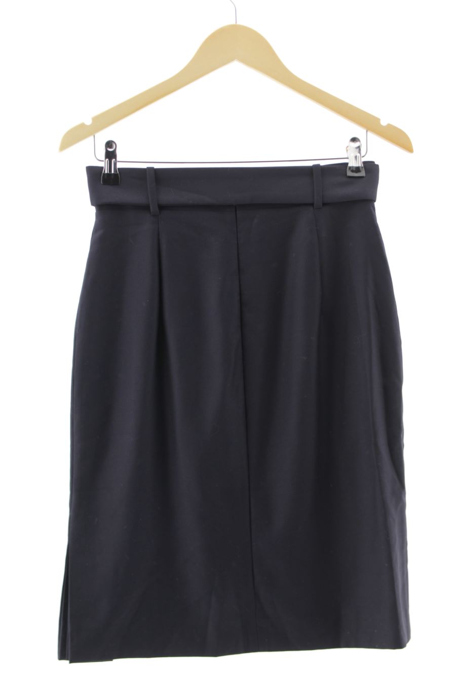Aufwändiger Rock von Massimo Dutti Größe 36, Farbe Marineblau, für