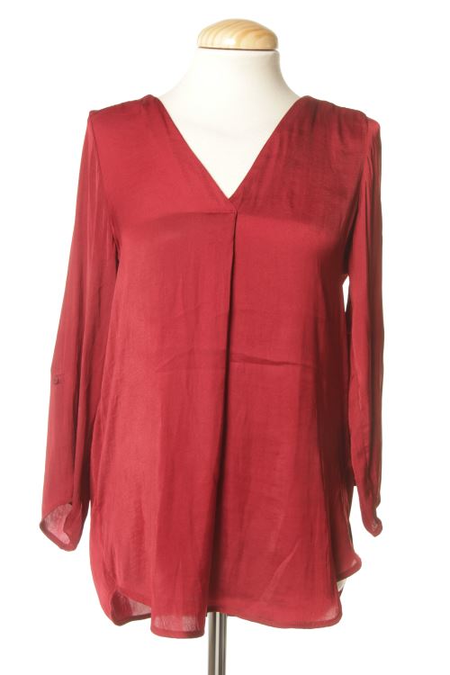 Blusa a maniche lunghe
