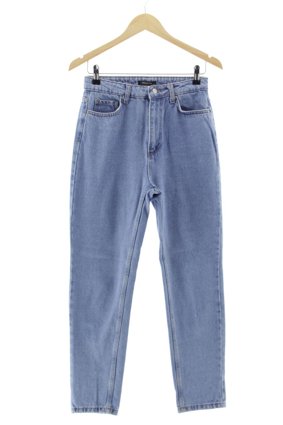 Jeans von TRENDYOL Größe 36, Farbe Blau, aus Jeanskleidung für