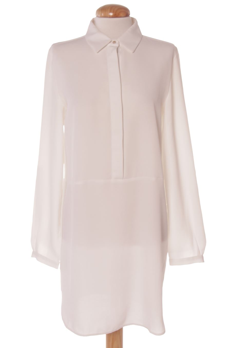 Vestito casual de Mango de la talla S, de color bianco