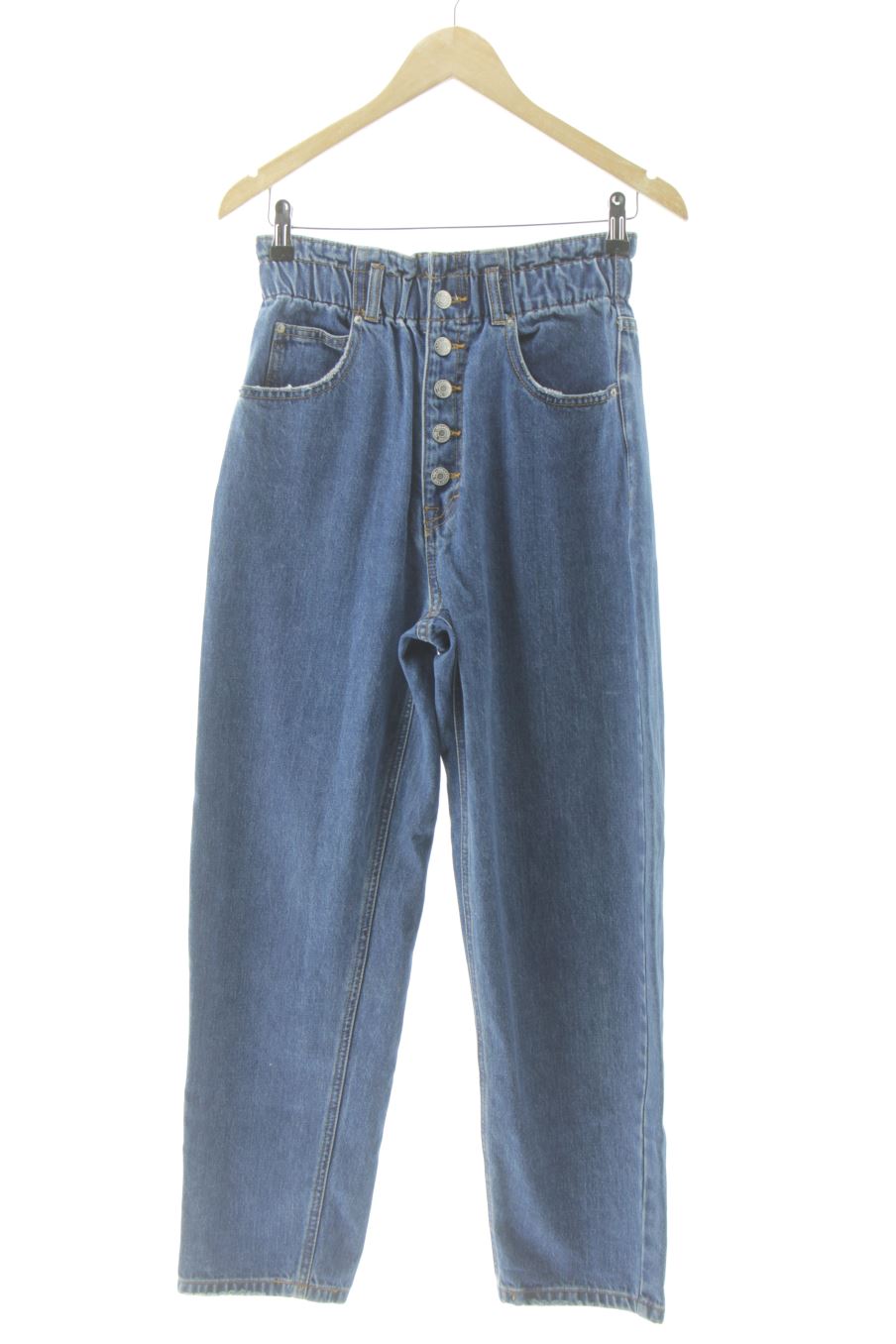 Jeans Pull & Bear de la taille 36, de couleur bleu de denim