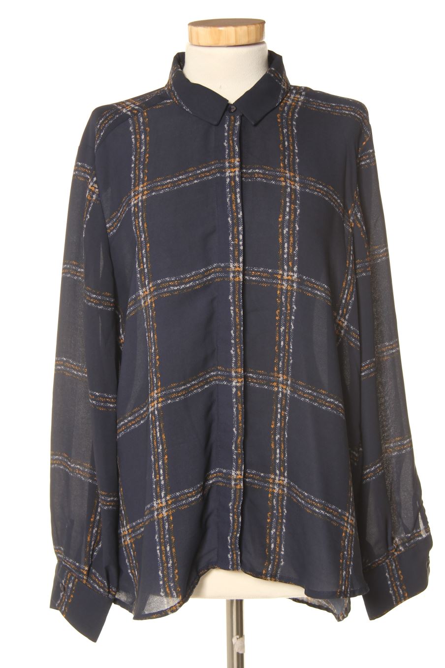 Camisa de Cortefiel de la talla L, de color cuadros