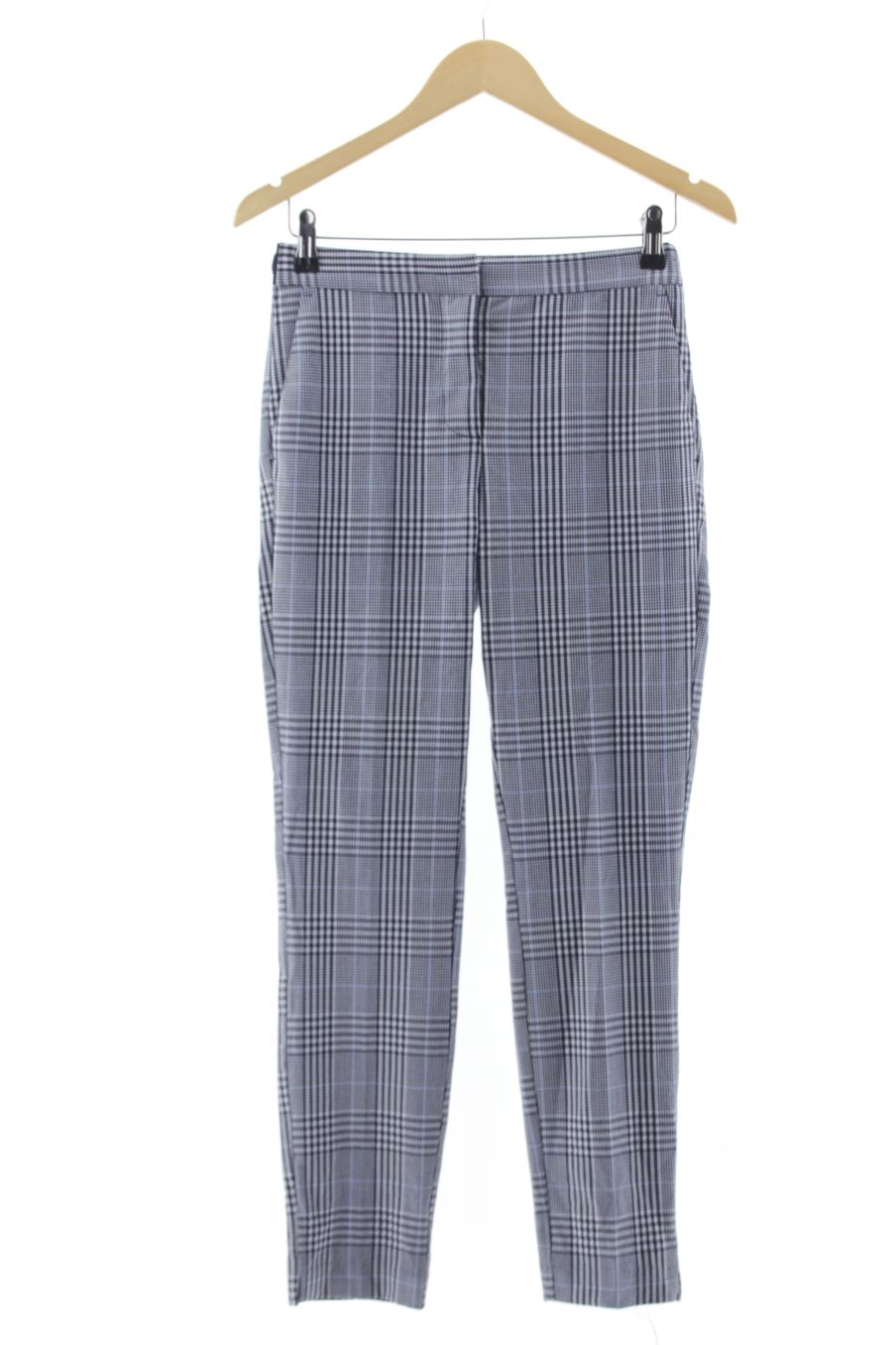 Pantalón de Zara de la talla S, de color cuadros