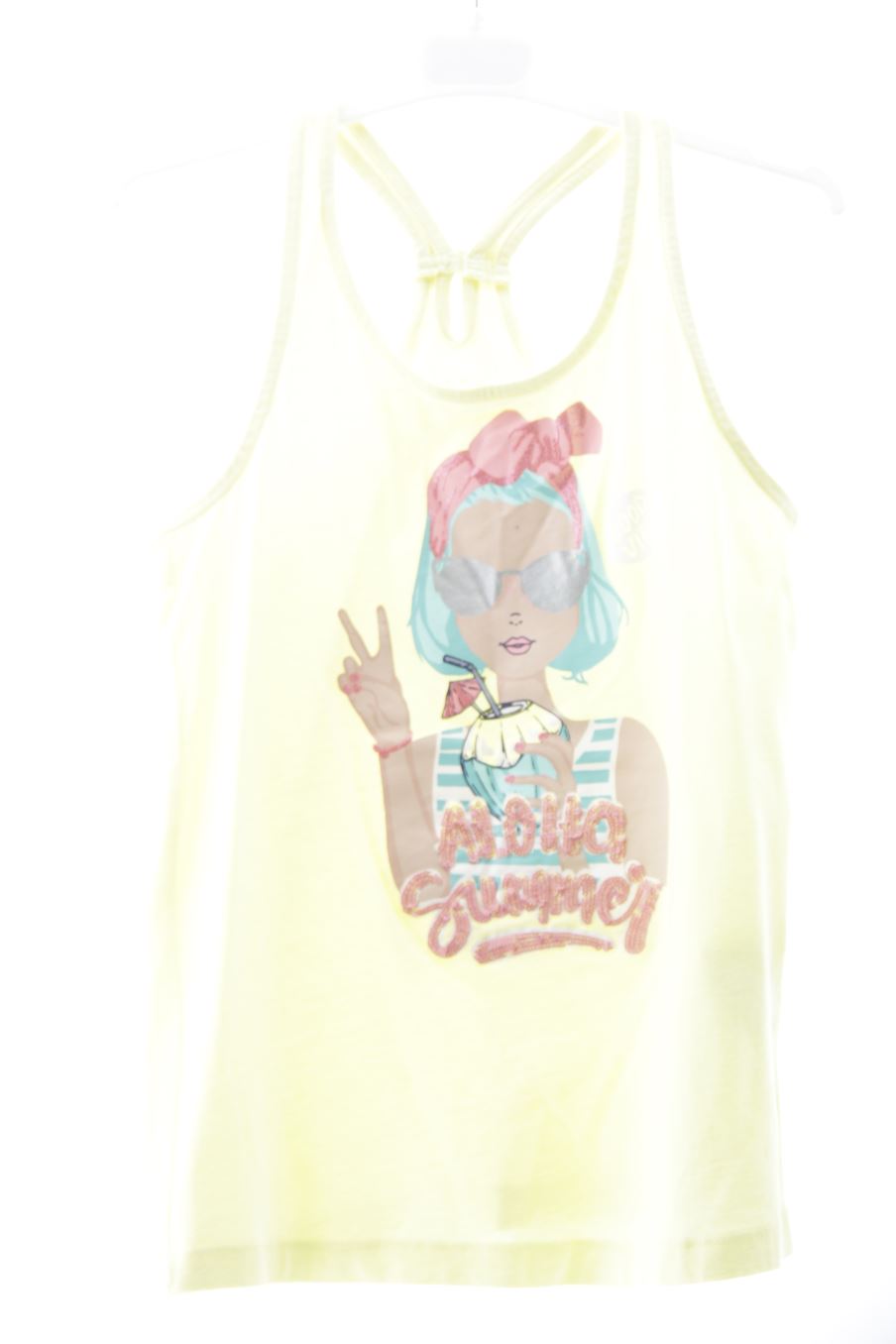 Camiseta sin mangas de Kids collection (El Corte Inglés) de la talla 13 años de segunda mano