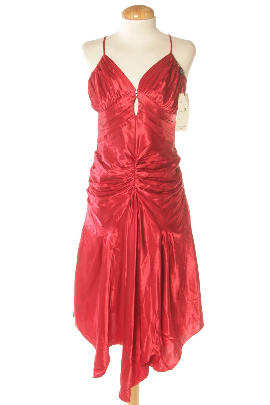 Vestido elegante de Yves Calin de la talla S, de color rojo