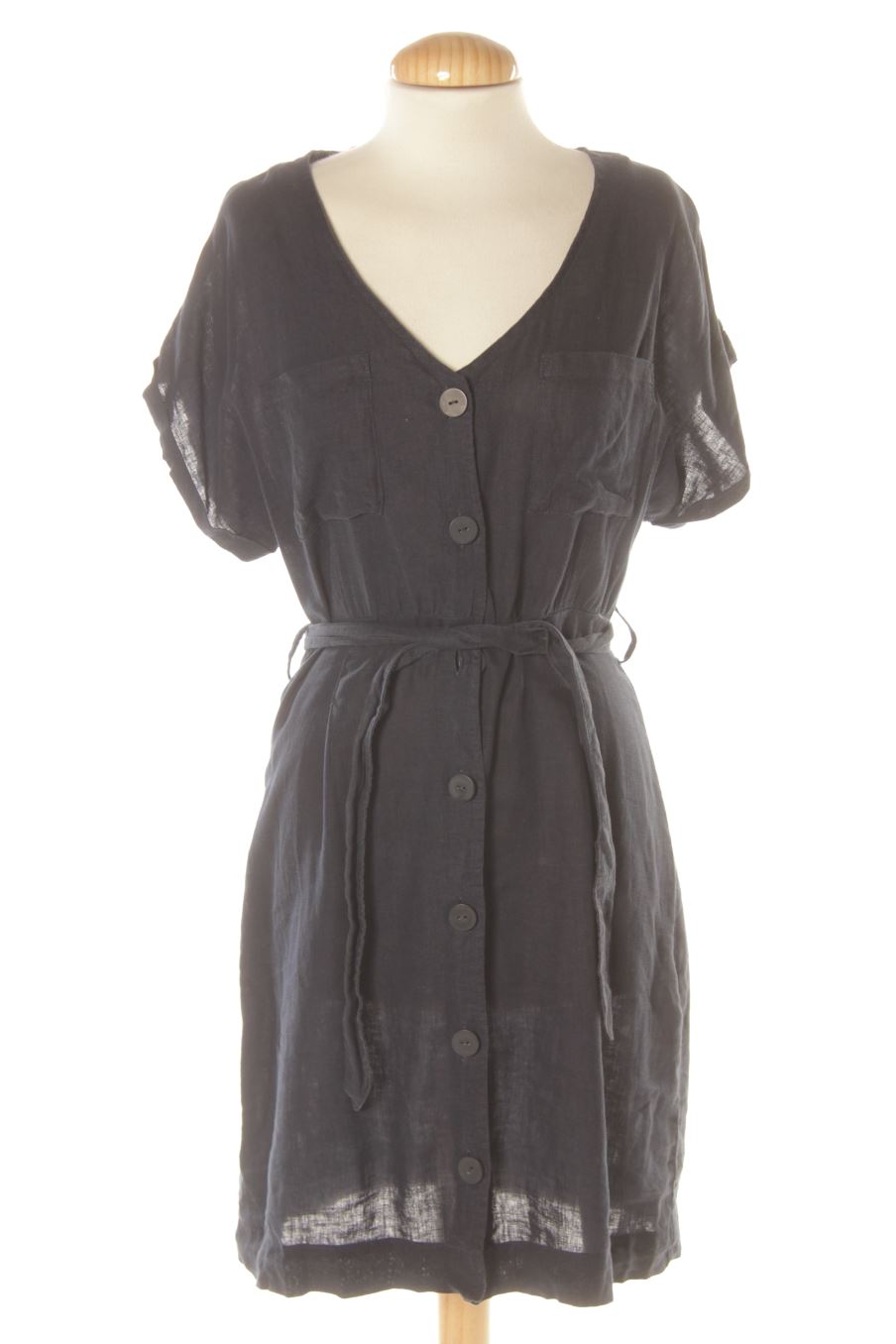 Einfaches Kleid von Cache cache Größe 34, Farbe Marineblau, für