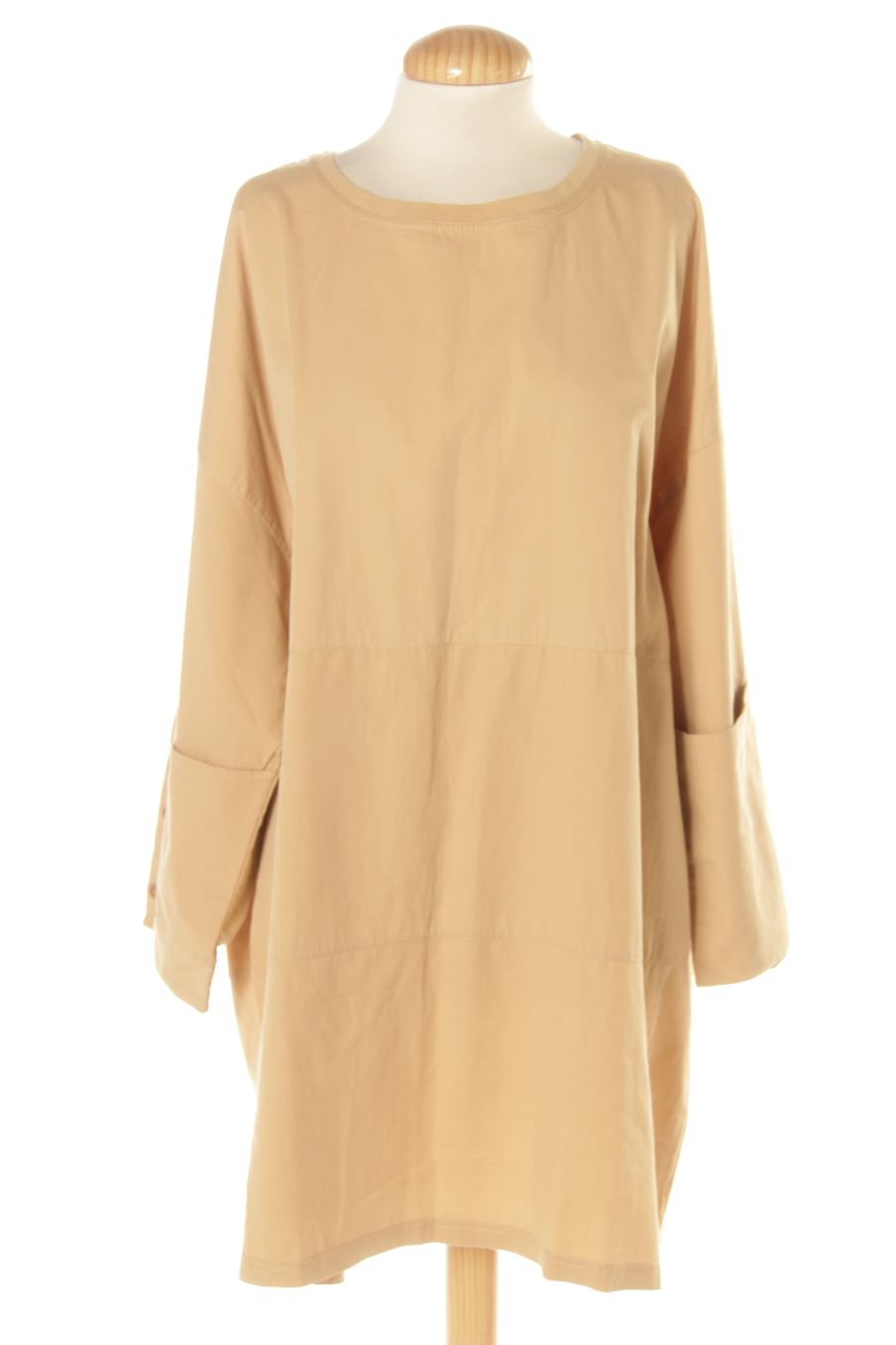 Robe casual Zara de la taille S, de couleur marron