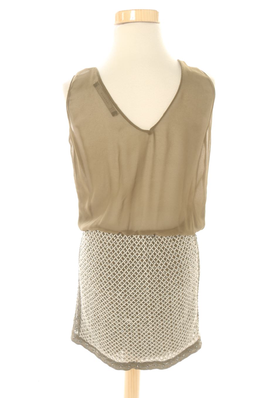 Robe casual Trafaluc de la taille S, de couleur vert