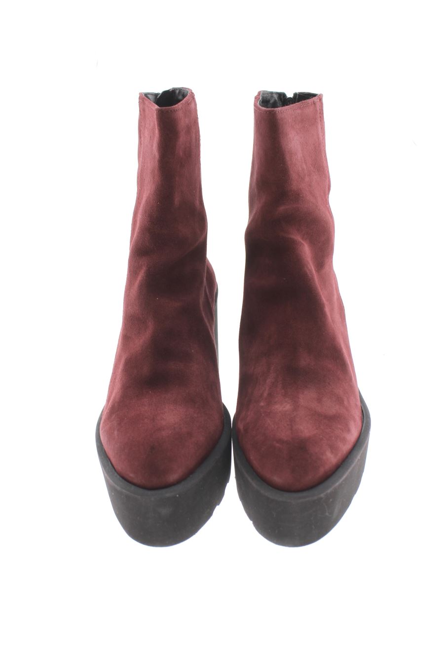Botines de Boots & Shoes de la talla 41, de color burdeos de