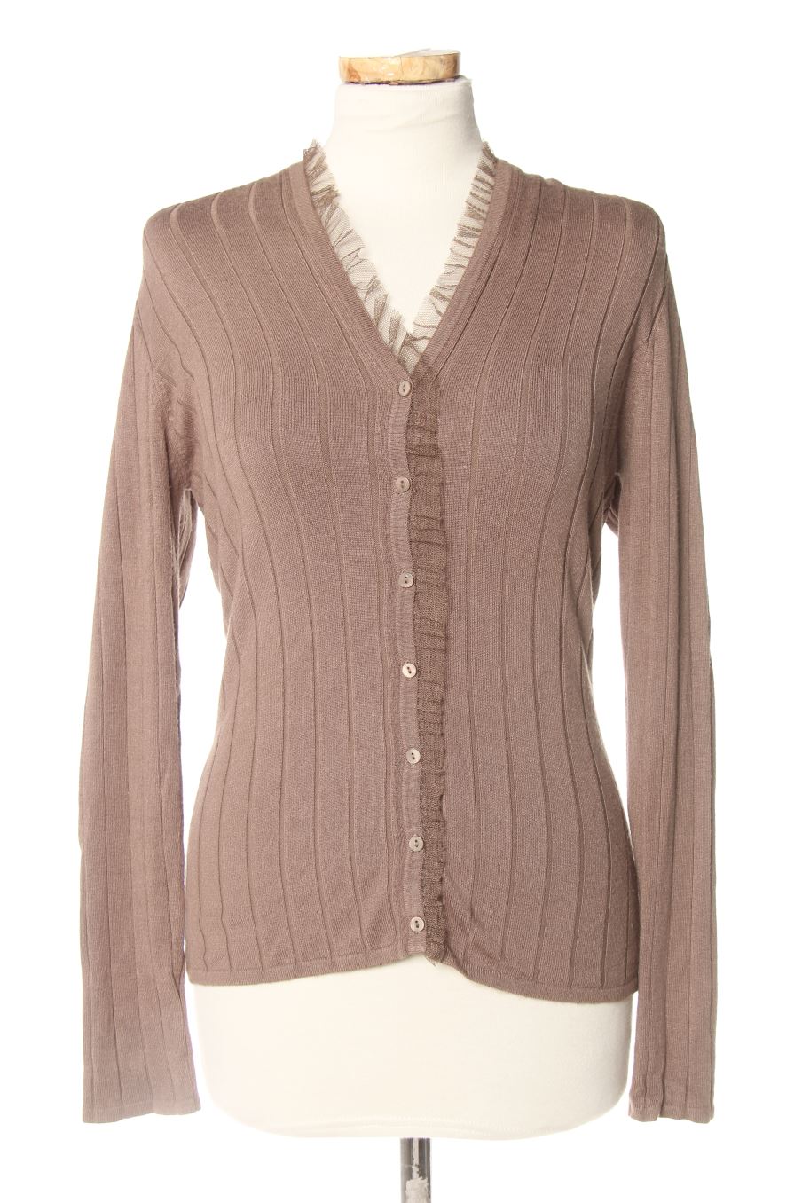 Gilet Adolfo Dominguez de la taille M, de couleur marron