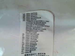 Jupe H&M de la taille 38, de couleur blanc