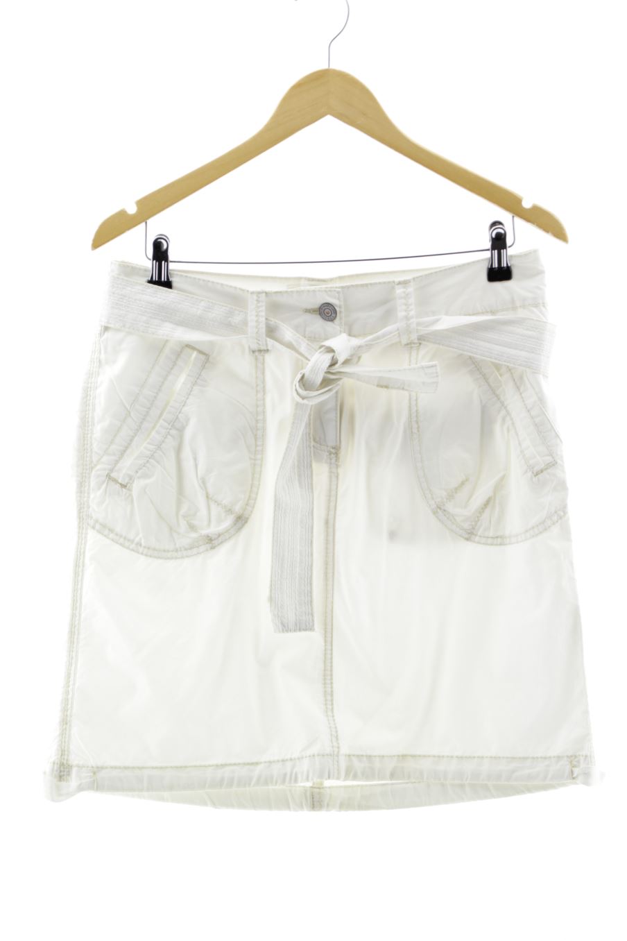 Jupe H&M de la taille 38, de couleur blanc