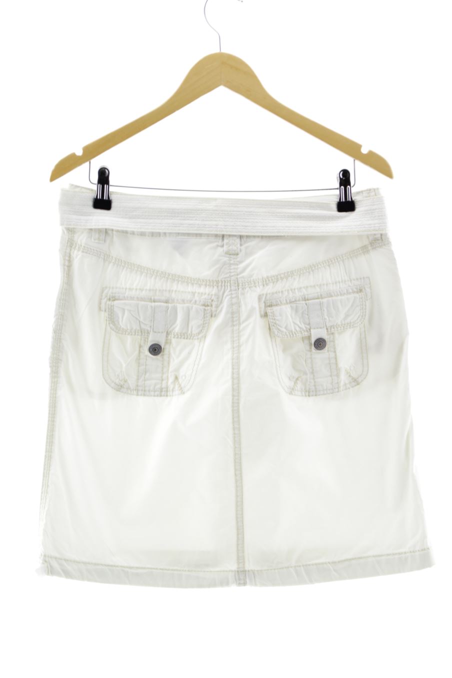 Jupe H&M de la taille 38, de couleur blanc