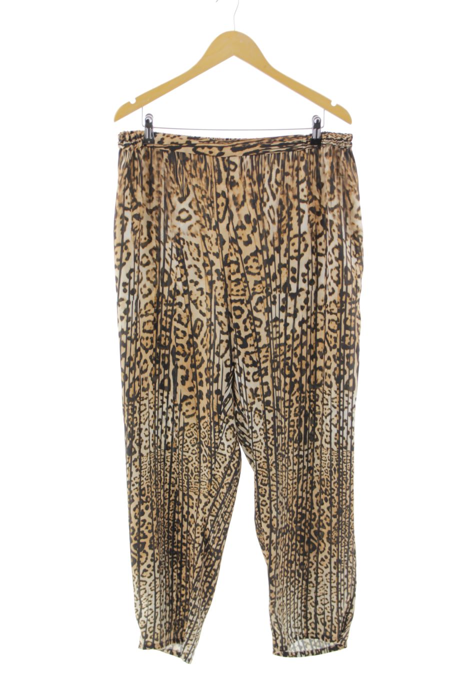 Pantalón Casual de Talla&moda de la talla L, de color animal print