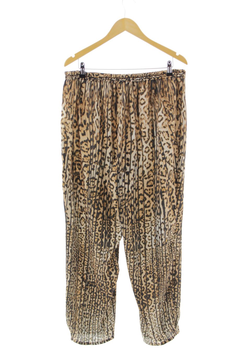 Pantalón Casual de Talla&moda de la talla L, de color animal print