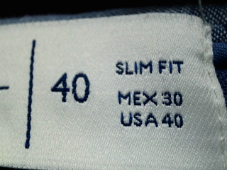 Pantalon largo de Springfield de la talla 40
