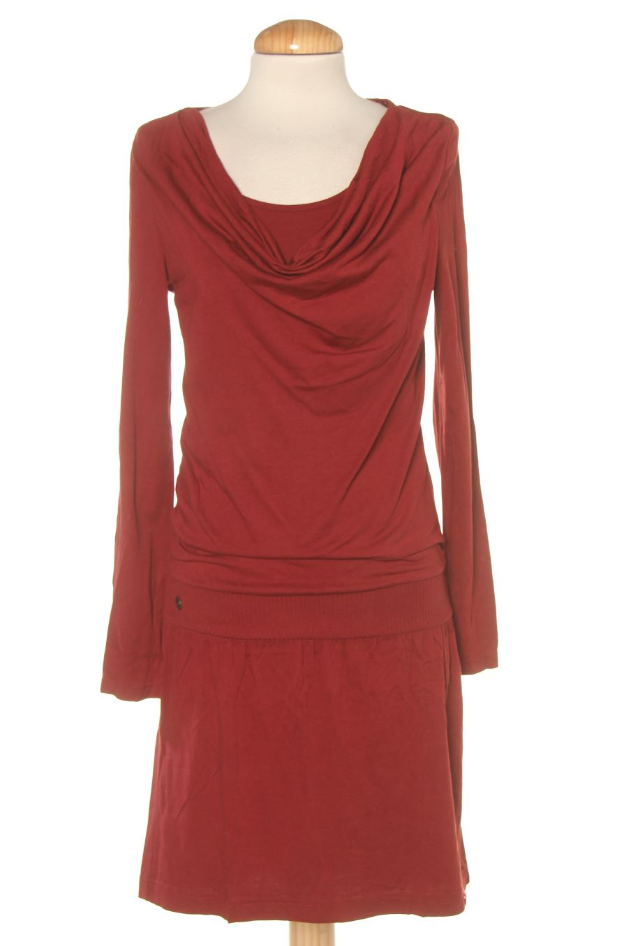 Robe casual Edc (ESPRIT) de la taille S, de couleur marron