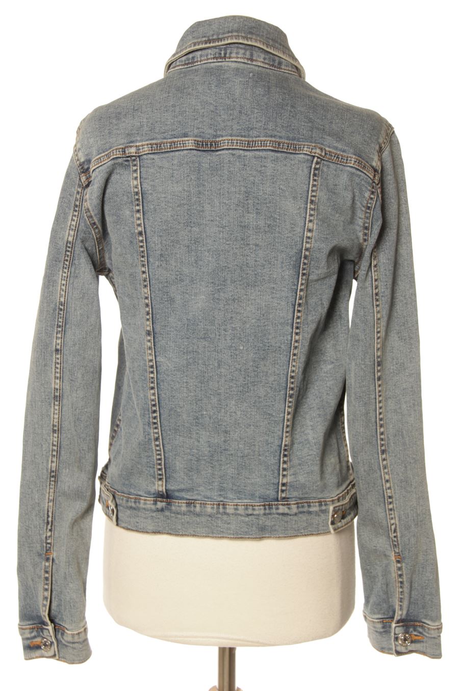 Blouson Mango de la taille M, de couleur bleu de denim
