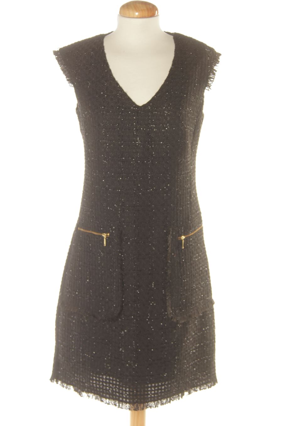 Robe casual Dandara de la taille XS, de couleur noir