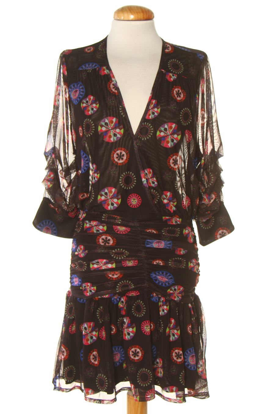 Robe casual Desigual de la taille M, de couleur imprimés