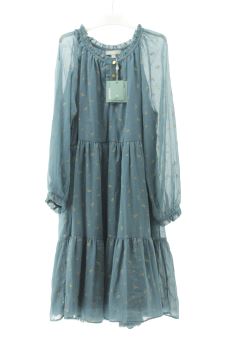 Aufwändiges Kleid 158 Coconut