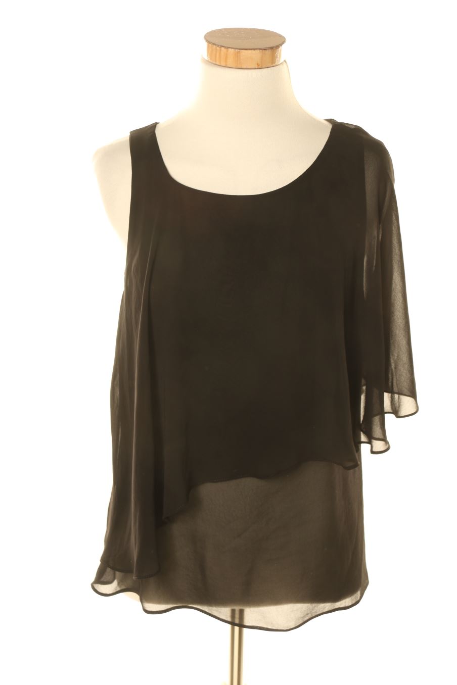 Blusa de manga corta de Topshop de la talla 38, de color negro