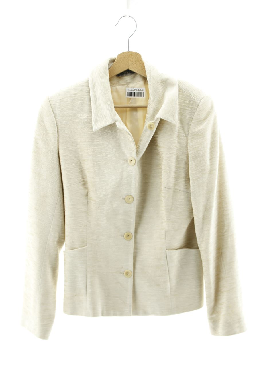 Traje de chaqueta de Caroll de la talla 40, de color beige