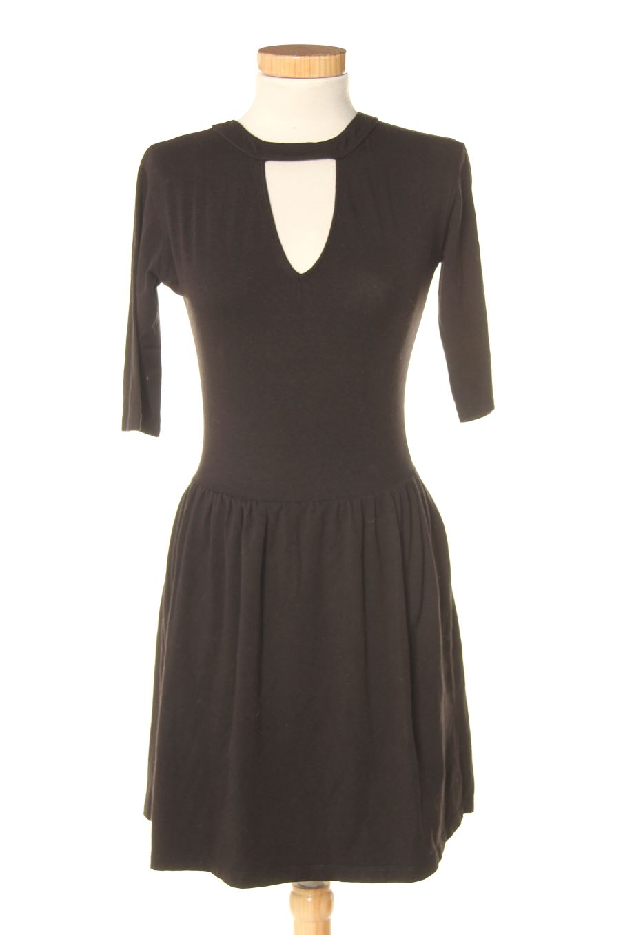 Vestido casual de Green coast de la talla XS, de color negro