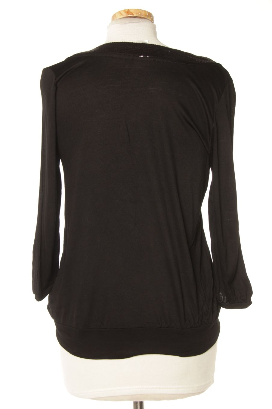 Langärmeliges T-Shirt von H&M Größe S, Farbe Schwarz, für