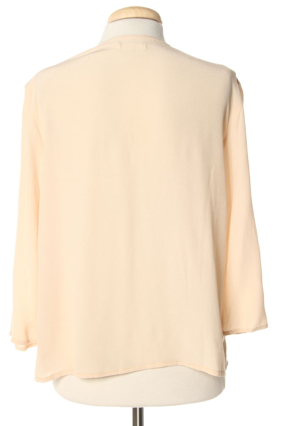 Blouse à manches longues EseOese de la taille XS, de couleur beige