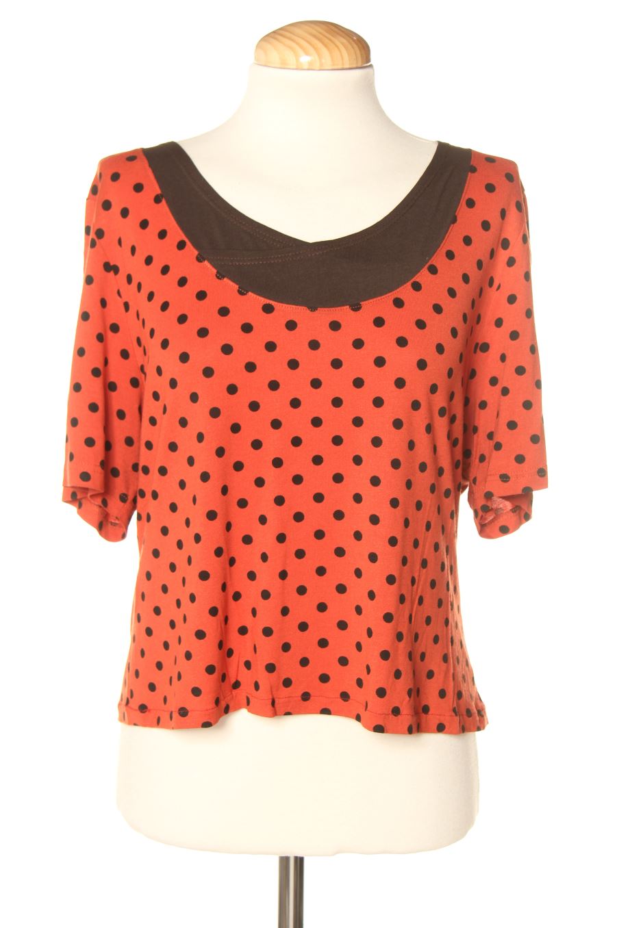 Camiseta de PERCENTIL de la talla S, de color marrón