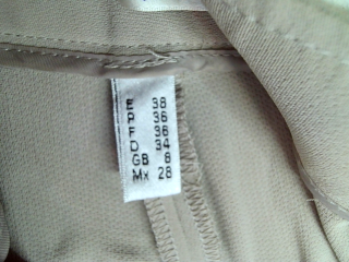 Pantalon Punt roma de la taille 38, de couleur beige