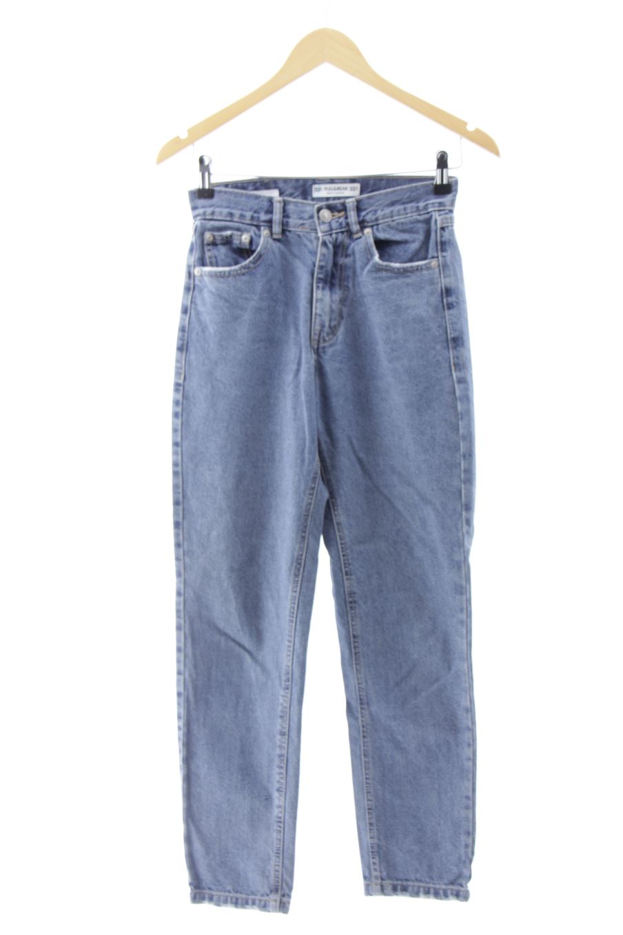 Vaquero de Pull & Bear de la talla 32, de color azul de ropa vaquera