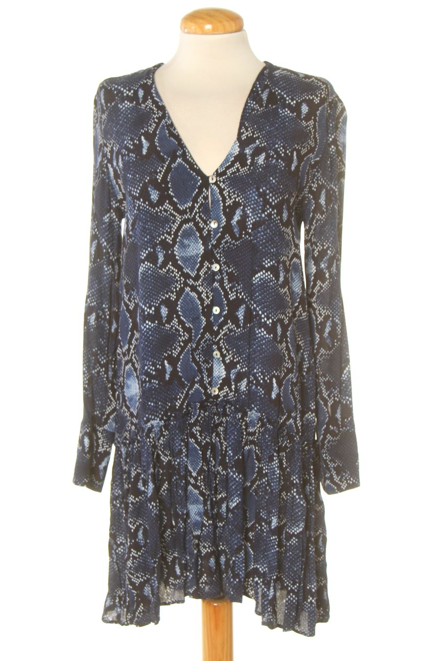 Vestito casual de Zara de la talla XS, de color stampa animalier