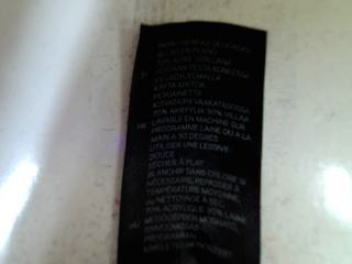 Falda de H&M de la talla XS, de color negro