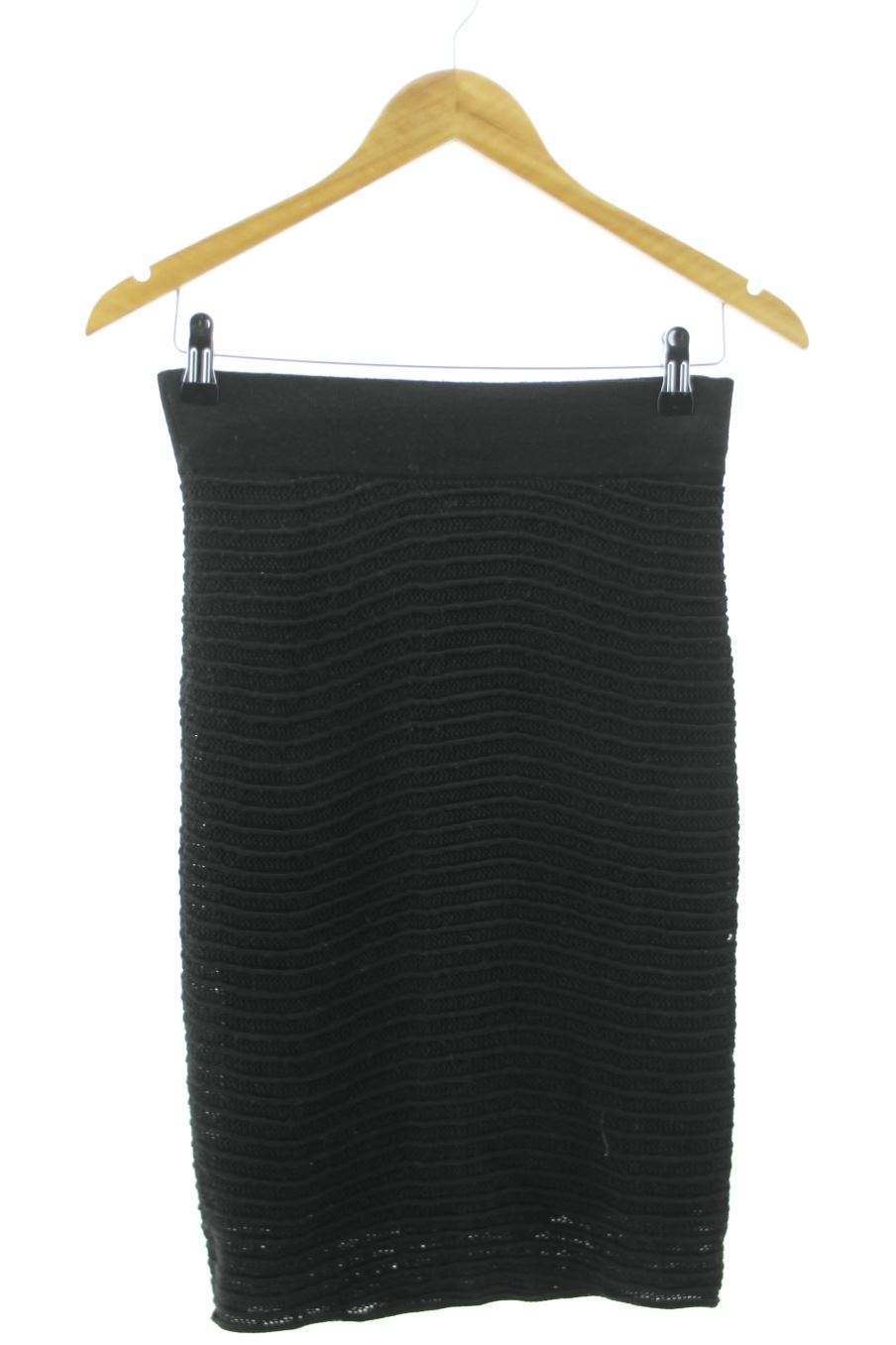 Falda de H&M de la talla XS, de color negro