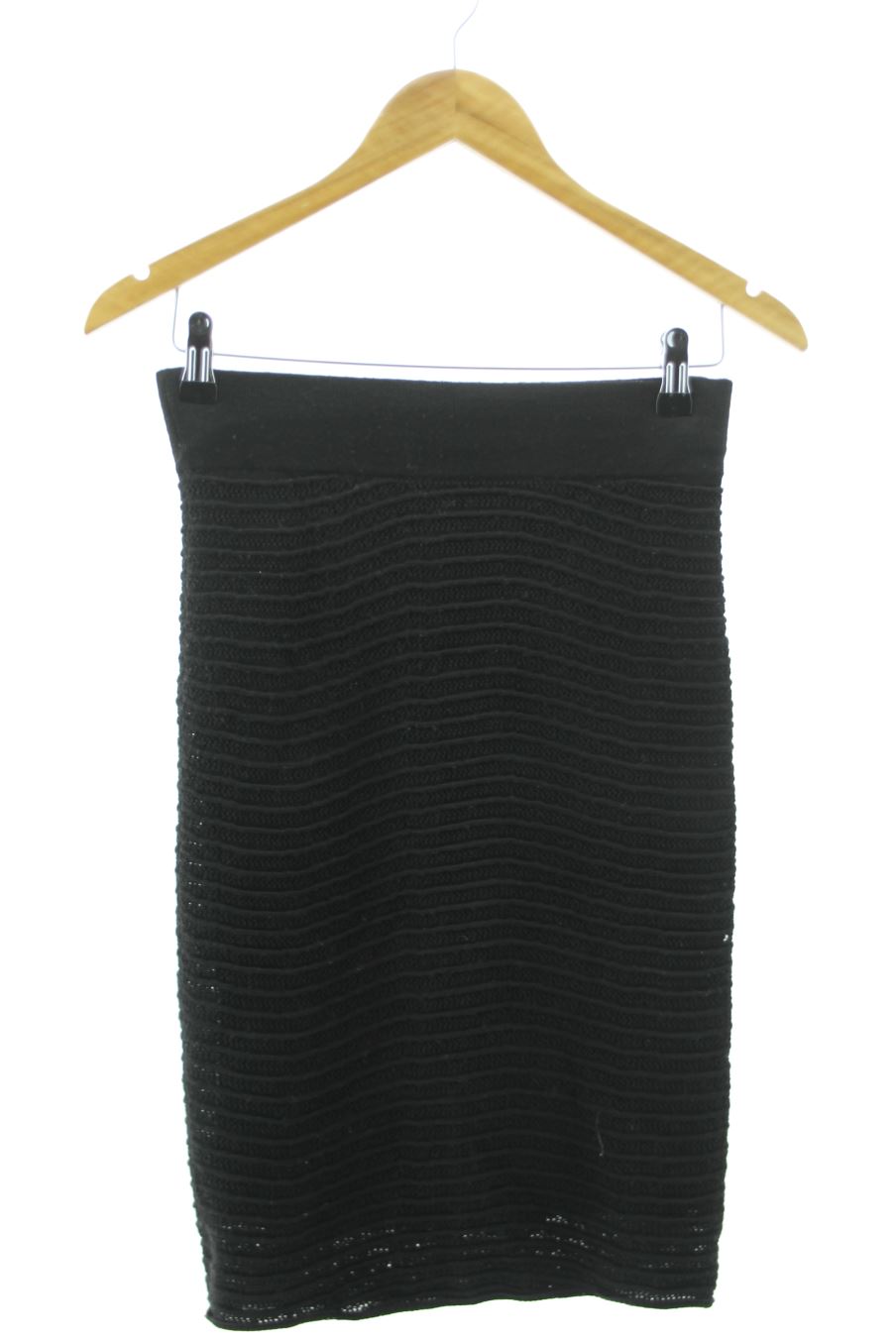 Falda de H&M de la talla XS, de color negro