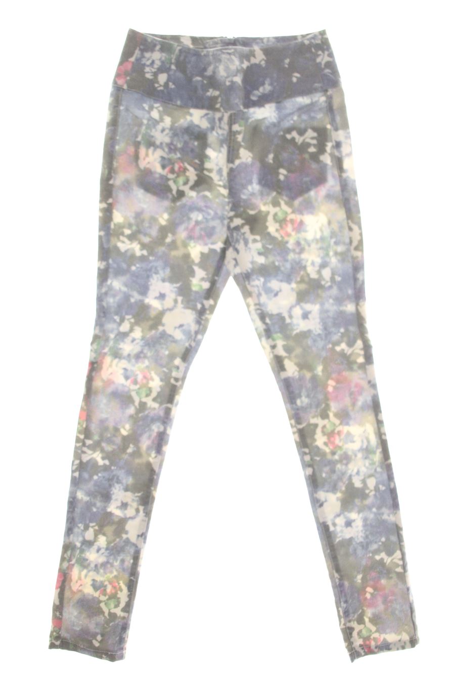 Jeans Pieces de la taille S, de couleur fleurs de denim