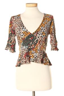Blusa de manga corta XS Pull & Bear, foto 1 de 2