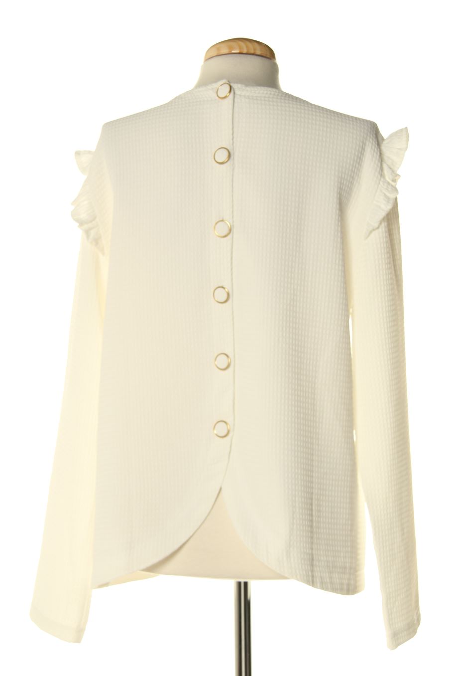 Blusa de manga larga de Lili & Lala de la talla L, de color blanco