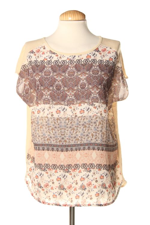 Blouse à manches courtes