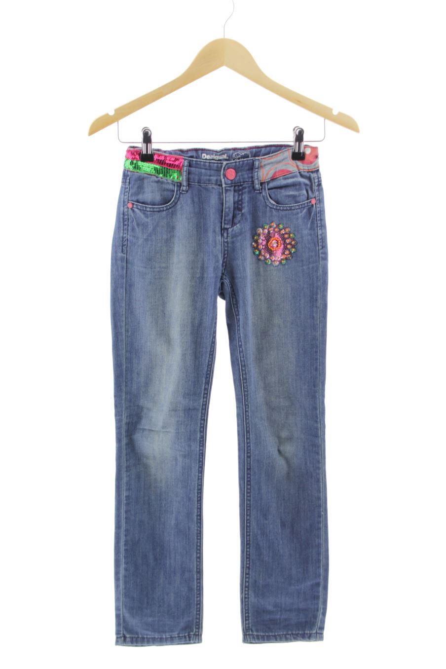 Vaquero de Desigual de la talla 9 años de denim de segunda mano