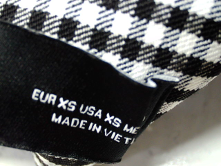 Legging de Zara de la talla XS, de color cuadros