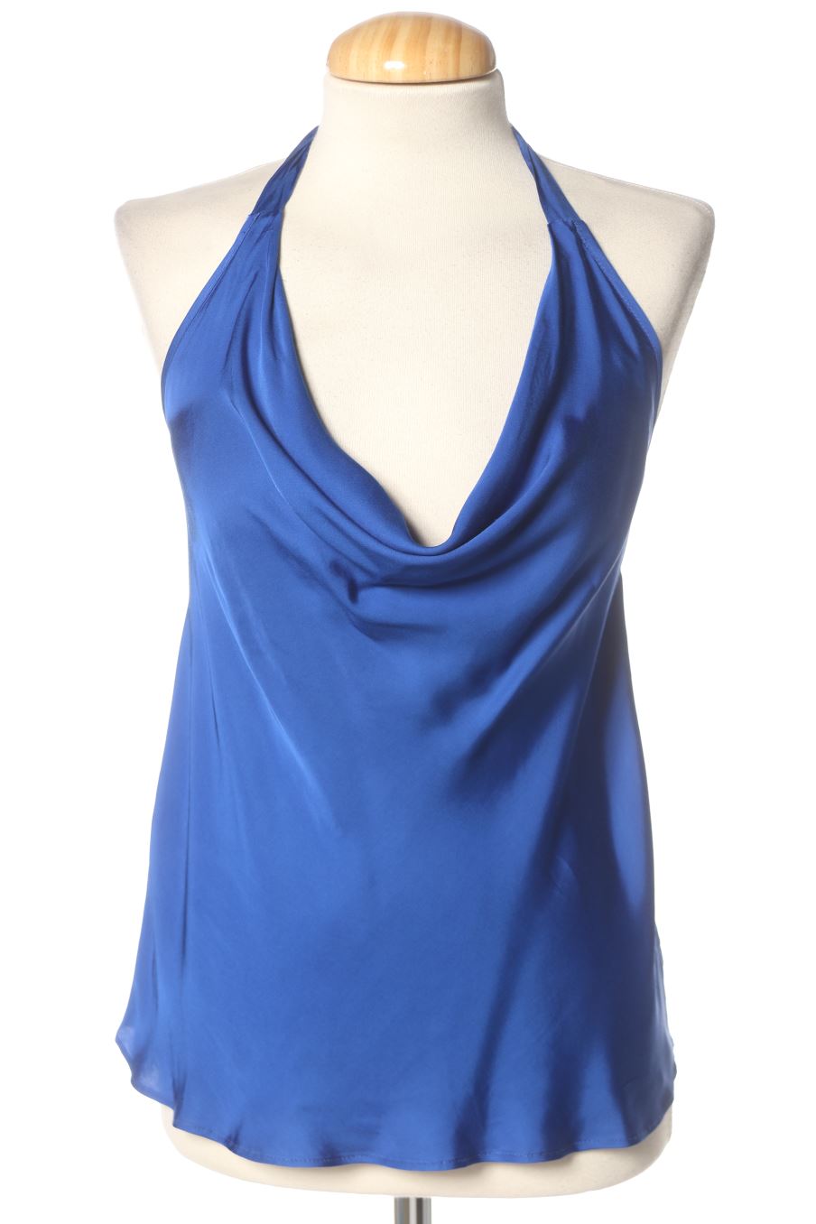 Top Mango de la taille XS, de couleur bleu