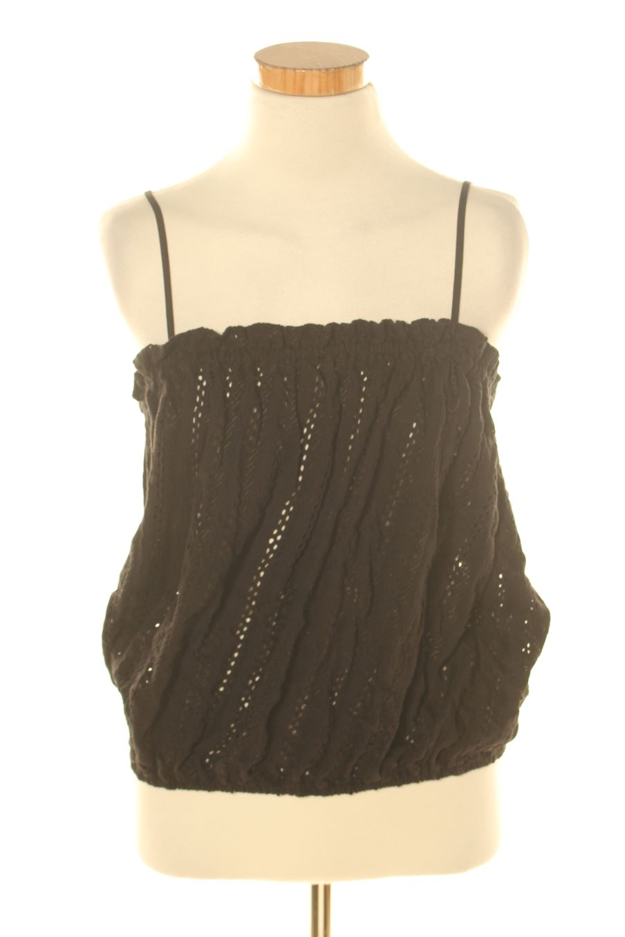 Top de H&M de la talla S, de color negro