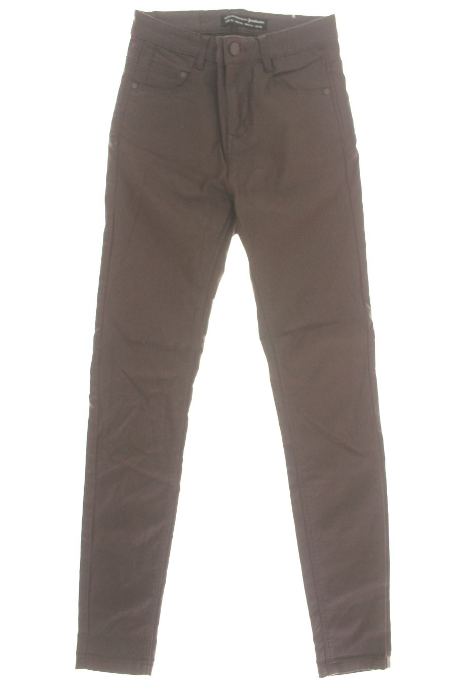 Vaqueros de Stradivarius de la talla 34, de color marrón de ropa vaquera