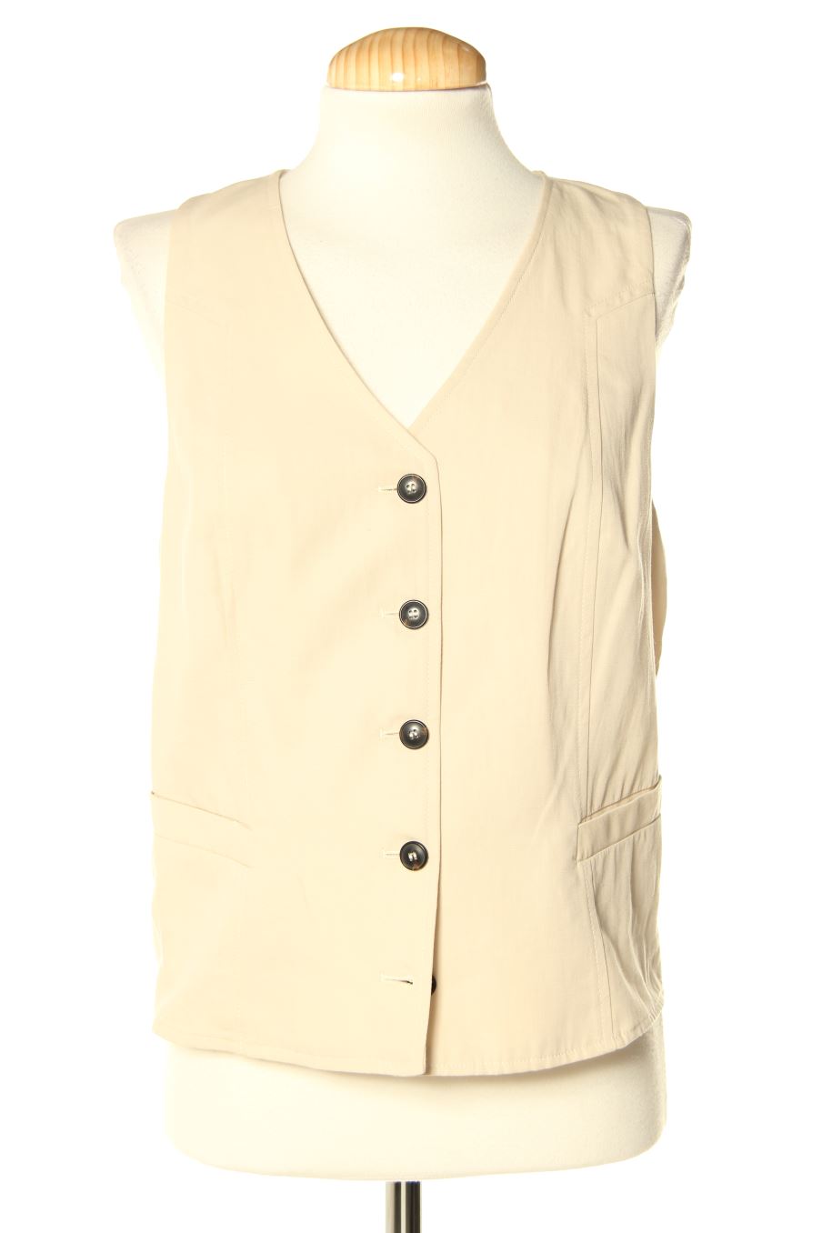 Pullunder von Mango Größe L, Farbe Beige, für