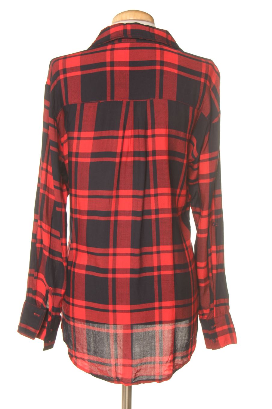 Blouse à manches longues Okeysi de la taille S, de couleur carreaux