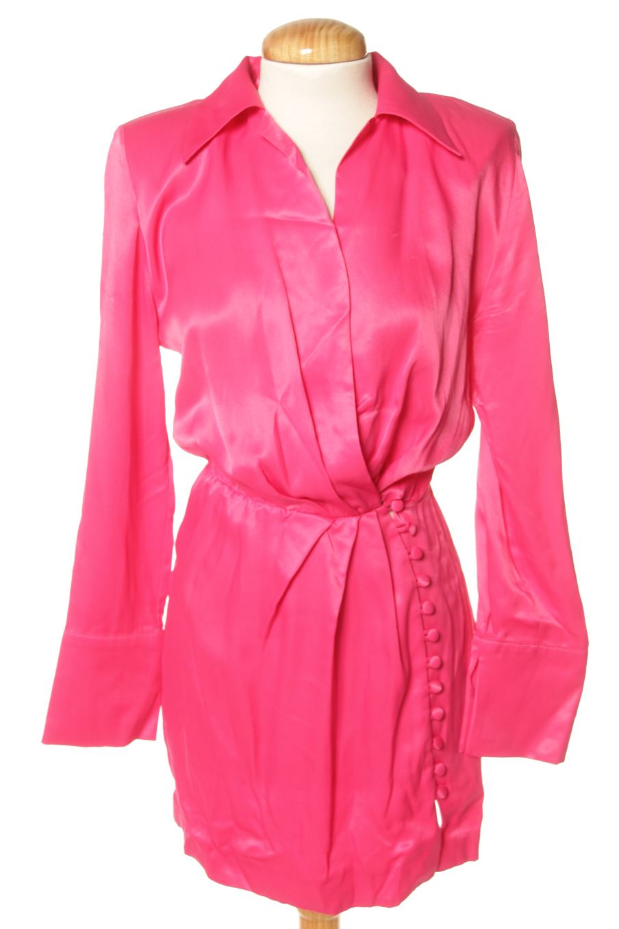 Vestido casual de Zara de la talla XS, de color rosa